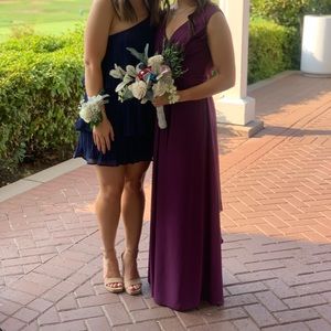 B2 Jasmine Bridesmaid Dress Size 4 *Shoulders and length slightly hemmed*